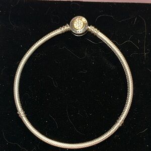Pandora Two Tone Snake Chain Bracelet